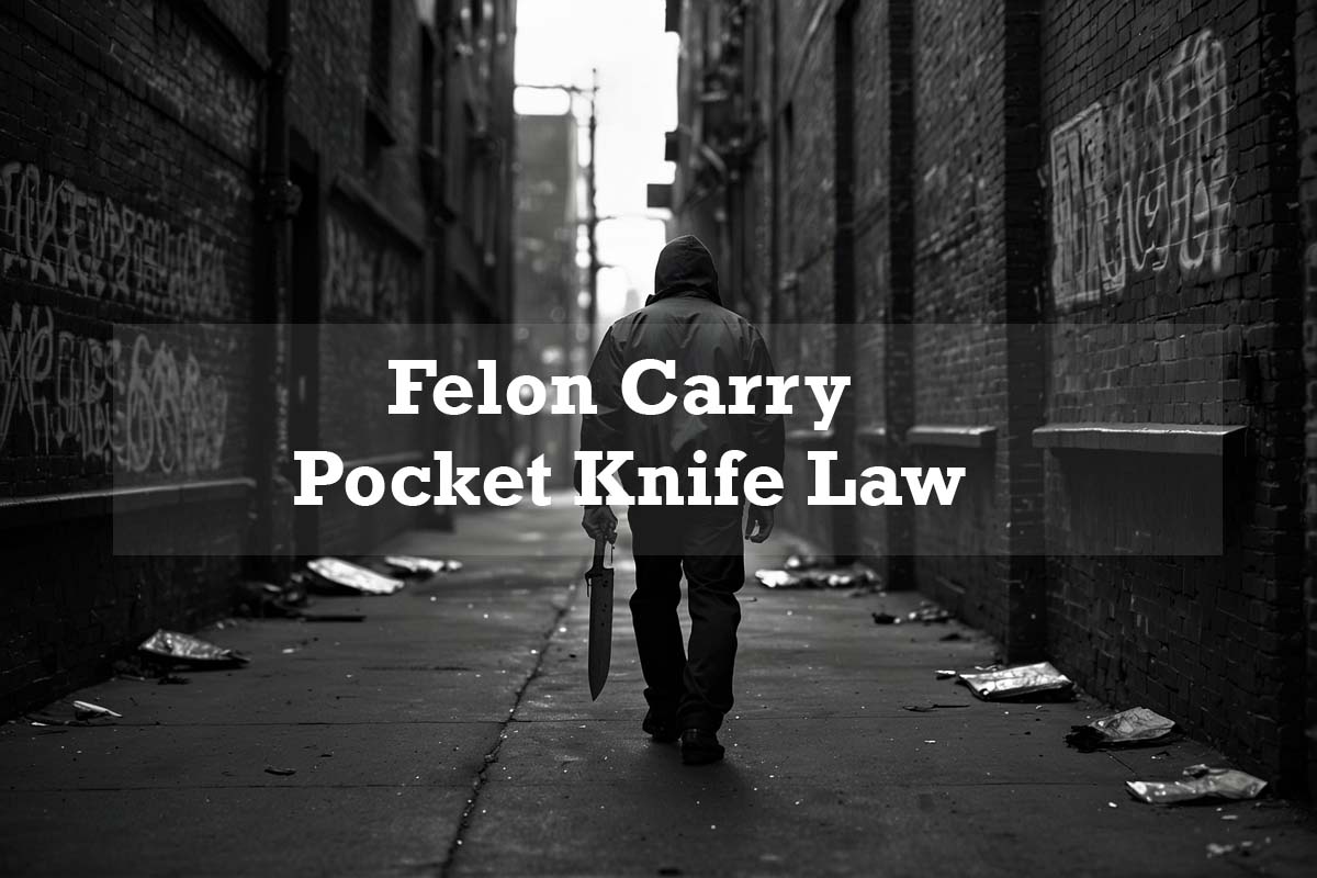 Felon Carry a Pocket Knife Law