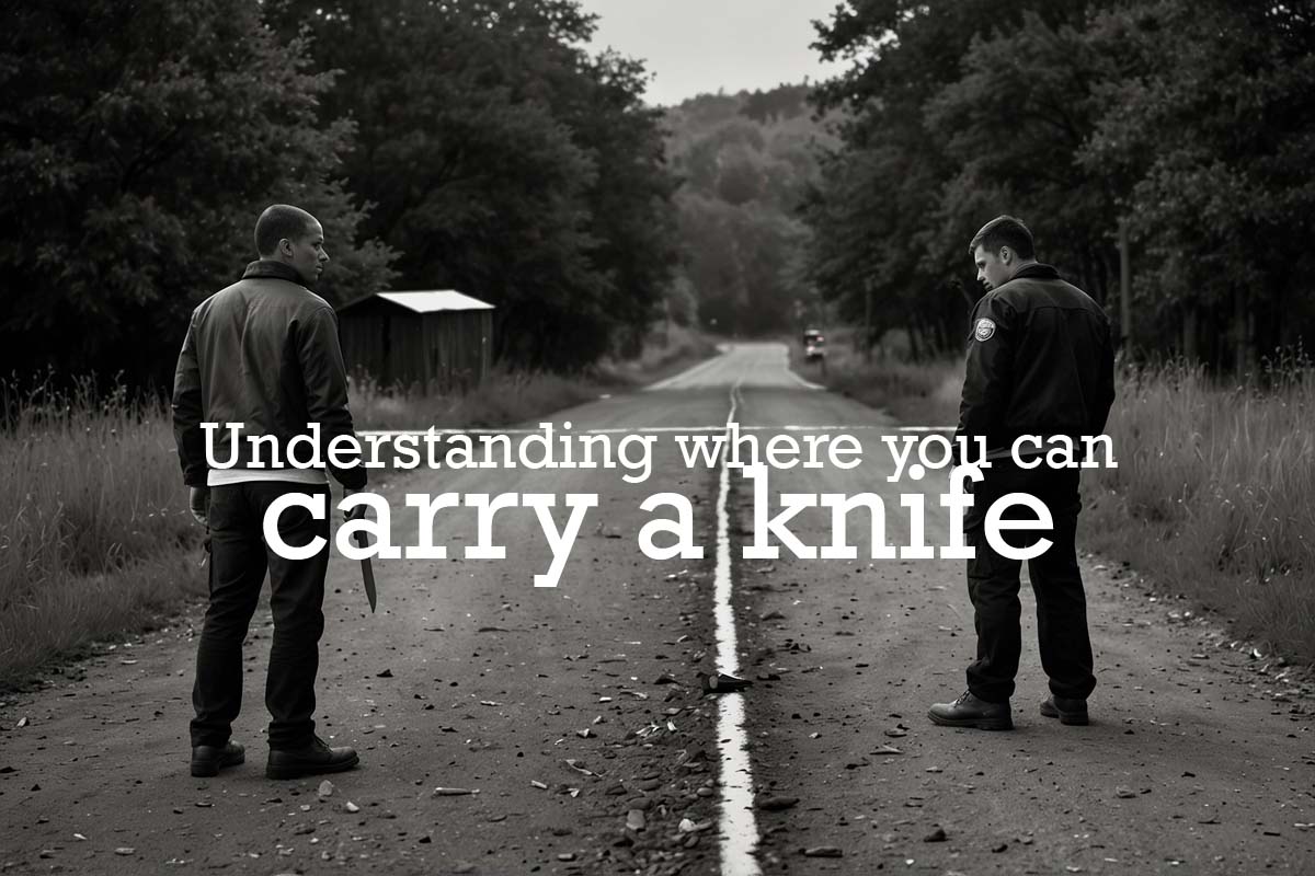 Understanding where you can carry a knife