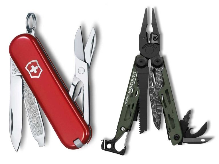 Swiss Army Knife vs Leatherman Knife: Which Multi-Tool Reigns Supreme?