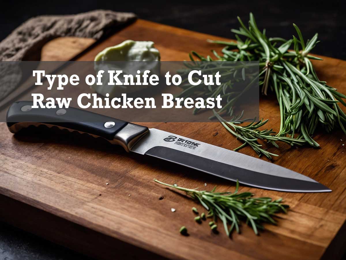Type of Knife to Cut Raw Chicken Breast