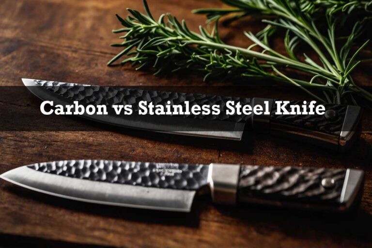 Carbon Vs Stainless Steel Knife: Choosing the Right Knife Material