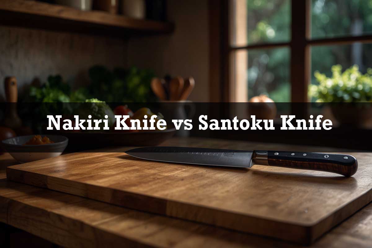 Nakiri Knife vs Santoku Knife