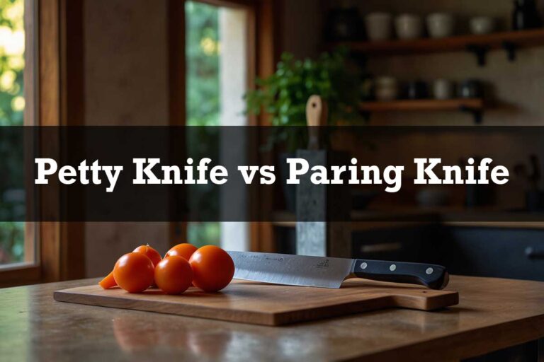 Petty Knife vs Paring Knife: Which is Best for Your Kitchen Needs?